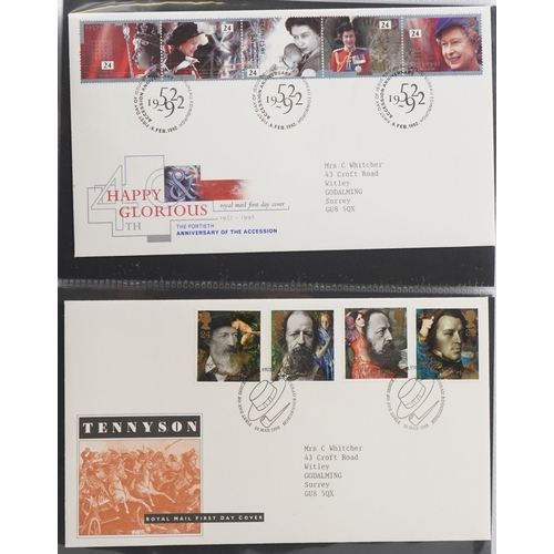 2277 - Large collection of first day covers arranged in six albums