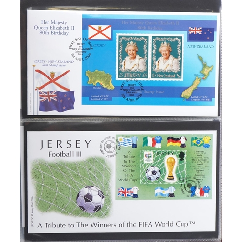 2277 - Large collection of first day covers arranged in six albums