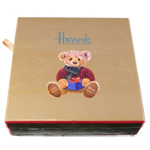 2058 - Two Harrods teddy bears, one with box and certificate, comprising 2005 20th Anniversary and 2000