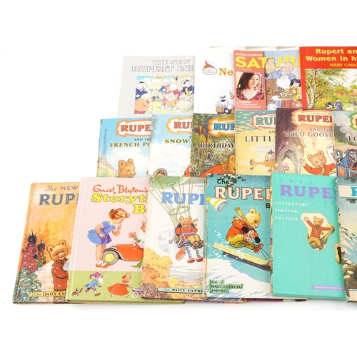 2342 - Collection of Rupert ephemera including annuals, facsimiles and Rupert adventure scenes