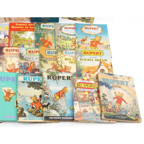 2342 - Collection of Rupert ephemera including annuals, facsimiles and Rupert adventure scenes