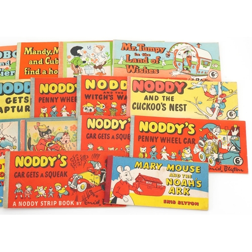 2353 - Collection of strip books by Enid Blyton including Noddy, Mr Tumpy, Mandy Mops & Cubby and Gobo & Mr... 