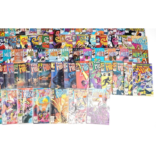 2309 - Large collection of vintage and later Marvel comics, predominantly Cloak & Dagger and The New Mutant... 