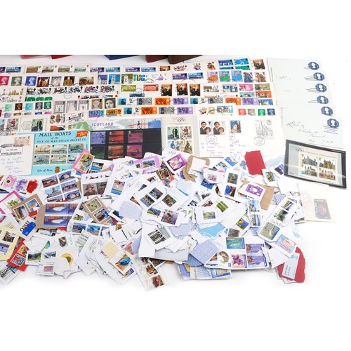 2279 - Collection of British and world stamps and first day covers, some arranged in albums