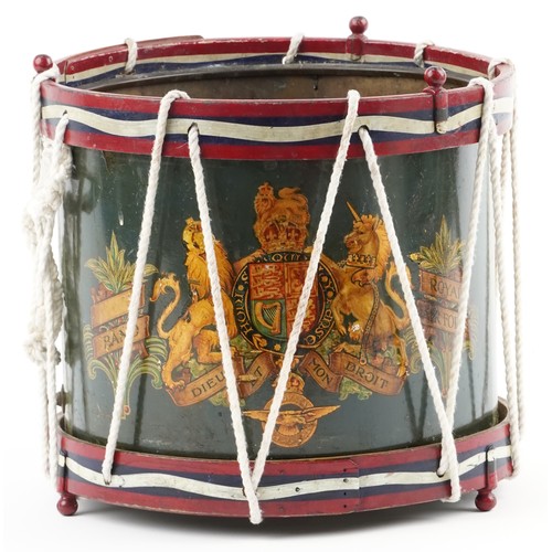 2638 - British military 1938 Royal Air Force drum, 38cm in diameter