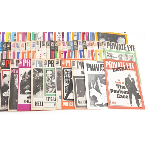 2360 - Collection of vintage Private Eye magazines