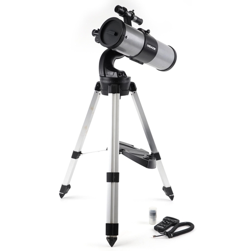 1496 - Meade Autostar DS-2000 Series reflecting and refracting telescope on tripod stand