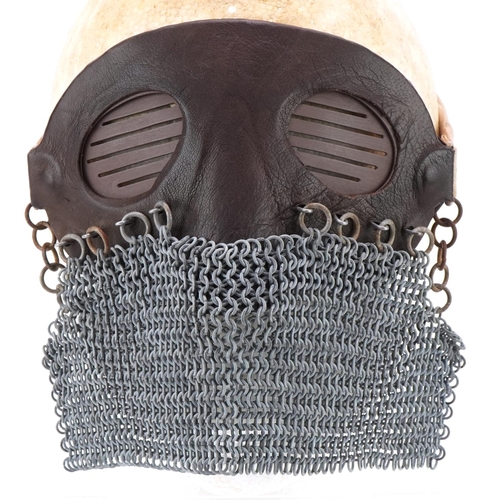 2649 - British military interest Tank Driver's design splinter mask