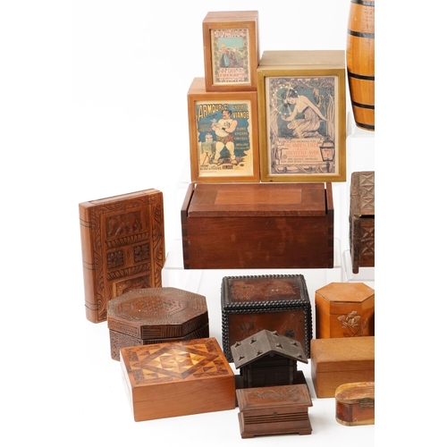 1137 - Collection of mainly 20th century boxes