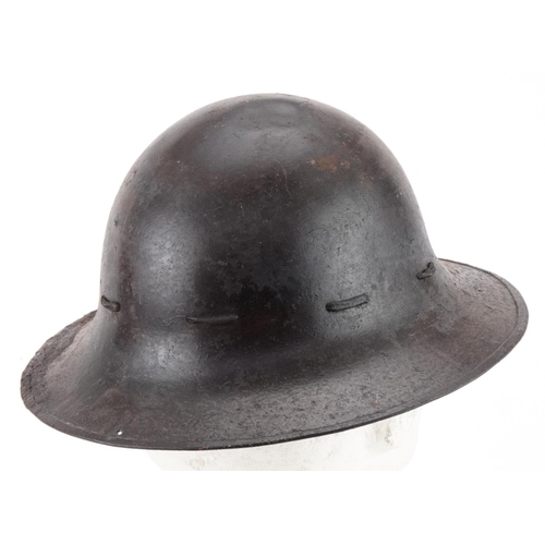 2643 - Military interest World War II tin helmet, inscribed marks to the interior