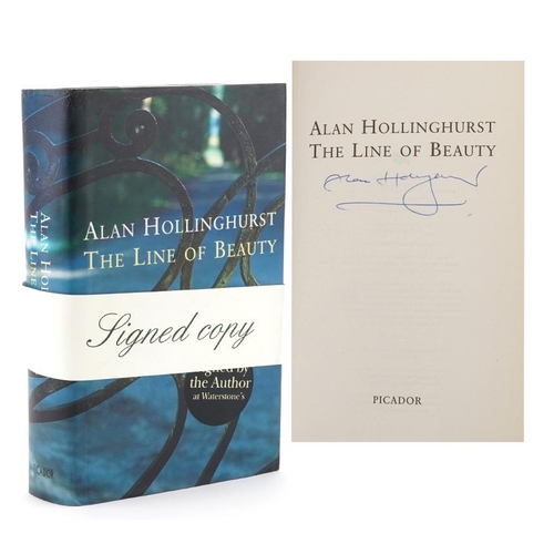 2372 - Hollinghurst, Alan. The Line of Beauty, signed Waterstones hardback edition