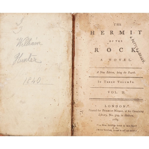 2333 - Sadlier, Mary Anne. The Hermit of the Rock, A Tale of Cashel, volumes 2 and 3, fourth editions 1789