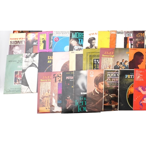 643 - Predominantly jazz vinyl LPs including Max Collie, Peter Nero, Teddy Wilson and Kenny Ball