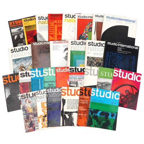 2313 - Collection of vintage Studio and Studio International art photography magazines
(PROVENANCE: Estate ... 