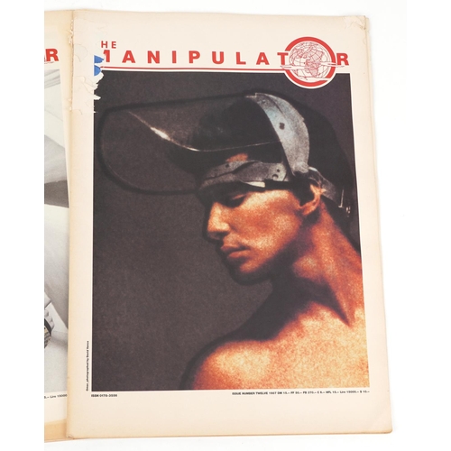 2314 - Two vintage The Manipulator photography magazines comprising issue nos 11 and 12 1987
(PROVENANCE: E... 