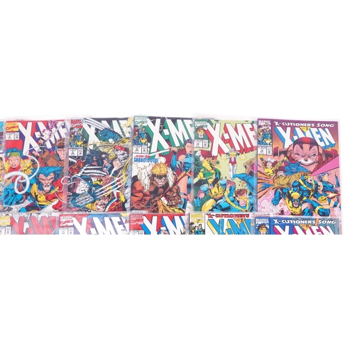 2310 - Set of twenty three X Men Marvel comics including first issue, A Legend Reborn