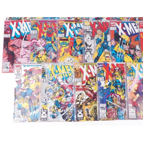 2310 - Set of twenty three X Men Marvel comics including first issue, A Legend Reborn