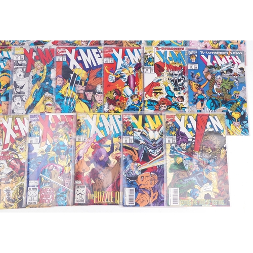 2310 - Set of twenty three X Men Marvel comics including first issue, A Legend Reborn