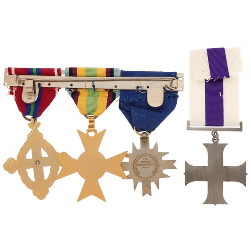 2614 - Four decorative military interest medals with ribbons