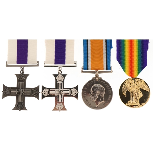 2617 - Four decorative military interest medals with ribbons