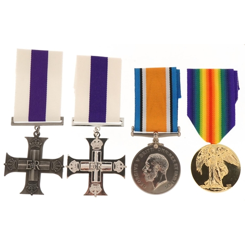 2617 - Four decorative military interest medals with ribbons