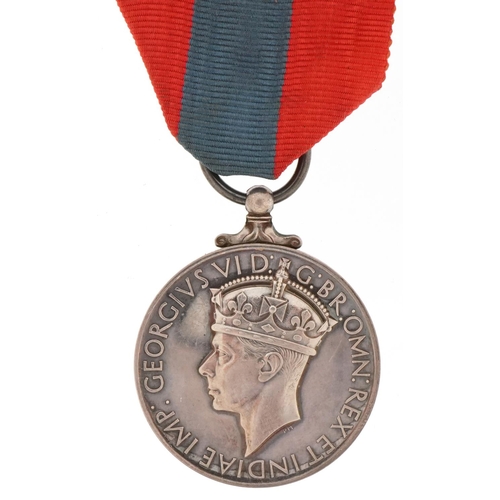 2515 - Military interest Imperial Service medal with box awarded to Robert Harold Mawdsley