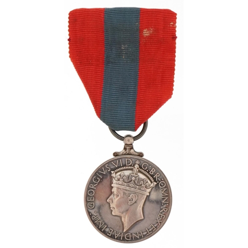 2515 - Military interest Imperial Service medal with box awarded to Robert Harold Mawdsley