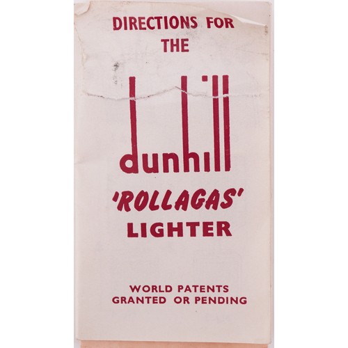 1009 - Dunhill, silver plated pocket lighter with engine turned decoration and case, 6.5cm high