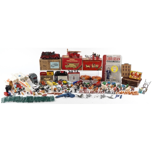 2020 - Vintage and later toys including diecast collector's vehicles, Star Wars vehicle by Kenner and farmy... 