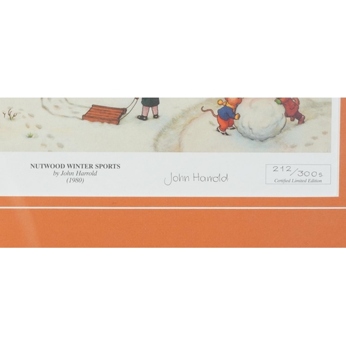 3549 - John Harrold - Nutwood Night Class 1981 and Nutwood Winter Sports 1980, two limited edition signed R... 