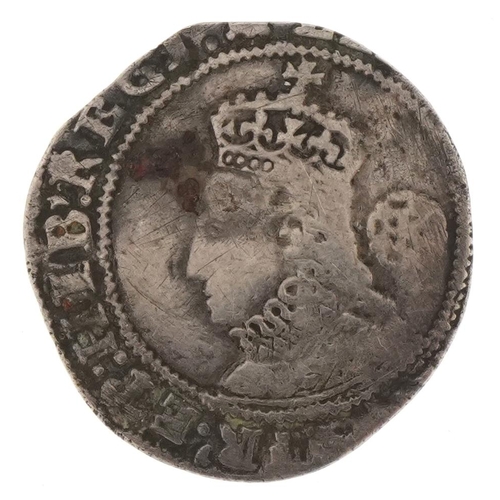 2146 - Queen Elizabeth I silver sixpence dated 159?, 3rd type