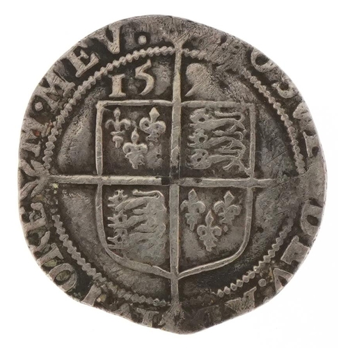 2146 - Queen Elizabeth I silver sixpence dated 159?, 3rd type