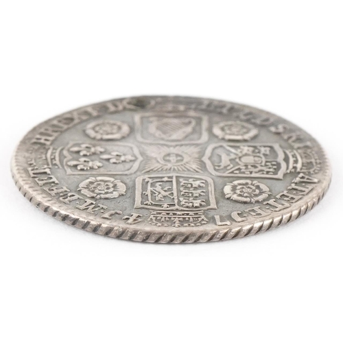 2144 - George II 1741 silver shilling