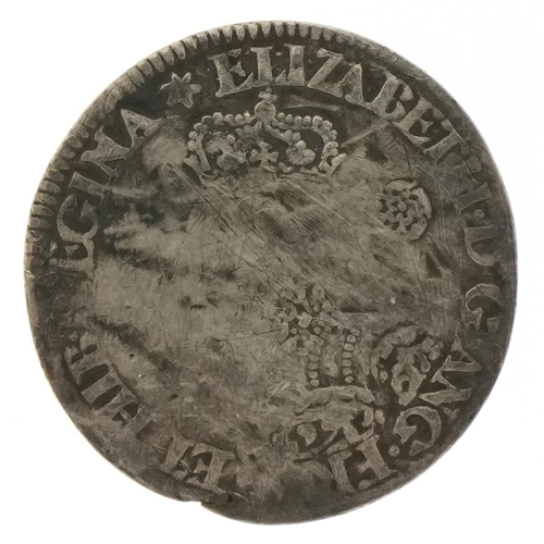 2153 - Elizabeth I 1562 silver sixpence, smaller bust