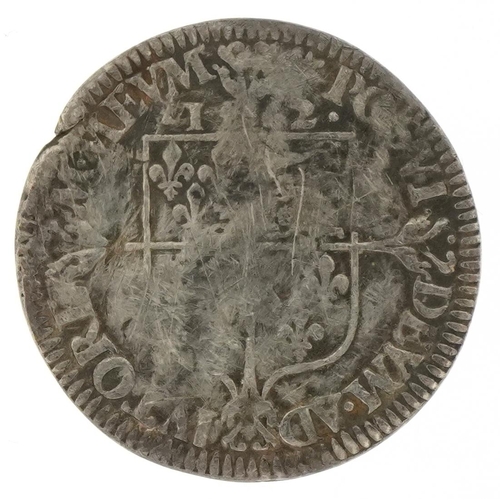 2153 - Elizabeth I 1562 silver sixpence, smaller bust