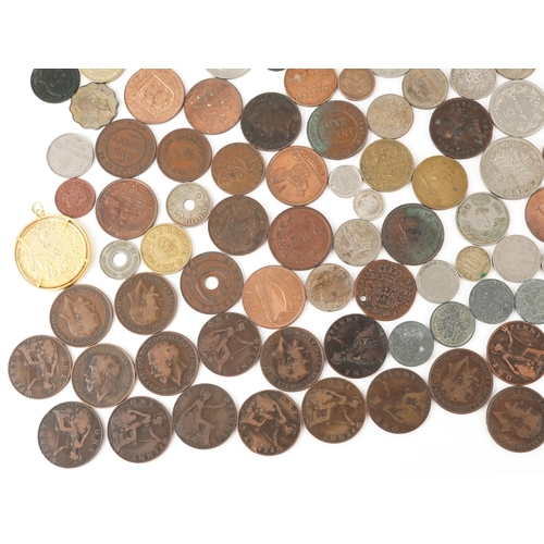 2136 - 18th century and later world coinage including crowns, Kennedy half dollars, 1951 Festival of Britai... 