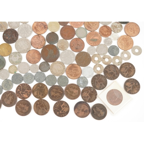 2136 - 18th century and later world coinage including crowns, Kennedy half dollars, 1951 Festival of Britai... 