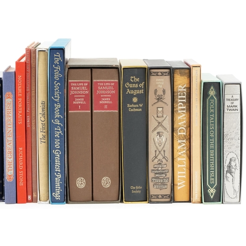 2349 - Collection of hardback books, predominantly Folio Society including Folk Tales of The British Isles,... 