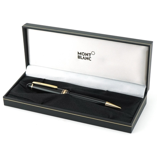 163 - Montblanc Meisterstück ballpoint pen with box and service guide