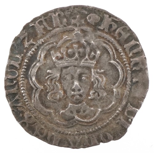 2133 - Henry VII silver half groat, Canterbury Mint