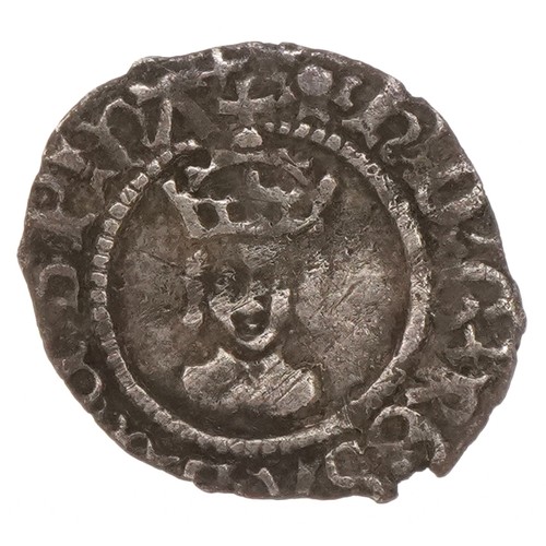 2113 - Henry VIII silver half penny