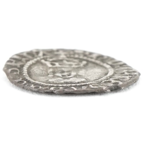 2113 - Henry VIII silver half penny