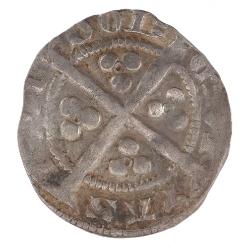 2116 - Edward III silver half groat, London Mint