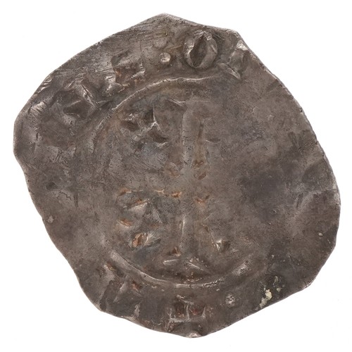 2093 - Henry II silver penny, Short Cross Class B, Telby Mint