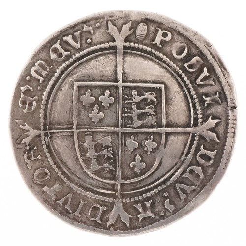 2084 - Edward VI silver shilling, 32mm in diameter