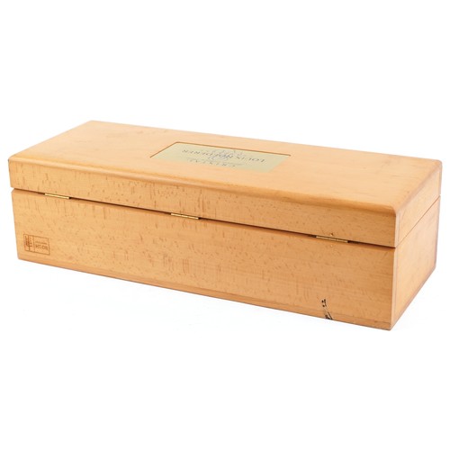 607 - Louis Roederer Cristal Champagne Box, H-16cm W-56cm D-21cm