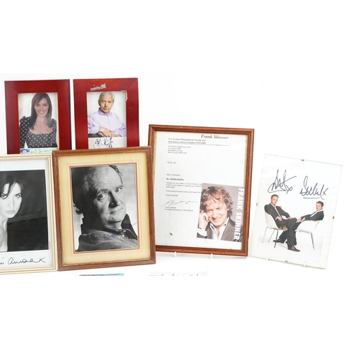 2432 - ***WITHDRAWN***TV and Film star autographs including Alan Sugar, Ant & Dec, Anne Robinson, Frank Ski... 