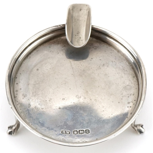 421 - Silver circular ashtray, Sheffield 1936 by Henry Wigfull, 8cm in diameter, 41g