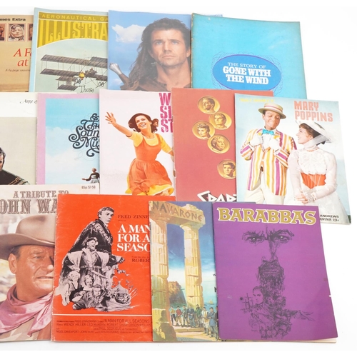 2348 - Small collection of film magazines, predominantly from the '60s and '70s, including The Sound of Mus... 