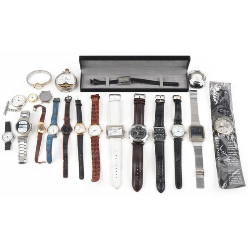 3376 - Mixed group of ladies and gentlemen's wristwatches